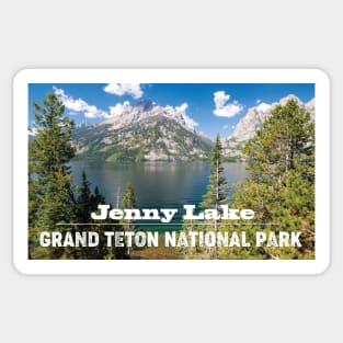 Jenny Lake Sticker